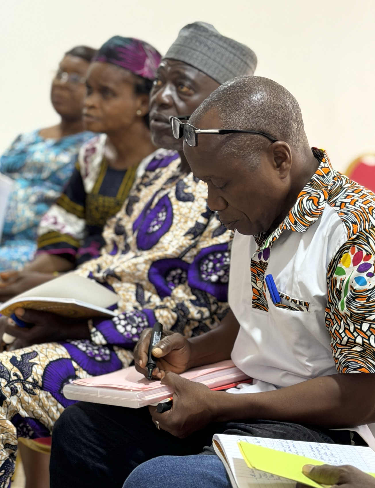 Groupe de participants en formation ToP